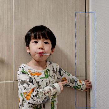 반투명 방문 손끼임방지 커버 안쪽용(WD9FEDA)