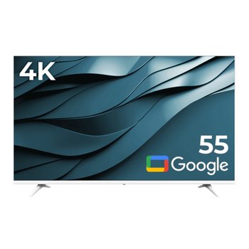 유맥스 유맥스 구글5.0 스마트TV 139cm(55인치) UHD 4K 화이트 - 중소기업 벽걸이겸용
