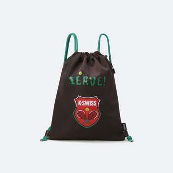 케이스위스 헤리티지 드로우스트링 백 X 오드삭스 BROWN 8KSABWU901