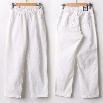 [JH4P6S7U_51IB]면밴딩8부와이드팬츠 DLOA704 바지 스판 (29908452A)