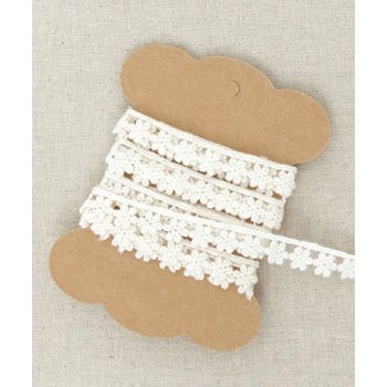 퀼트스타 체리블라썸 코튼 레이스_내추럴 (76138)