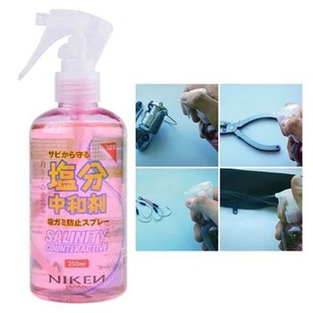 니켄 염분중화제 250ml 낚시대 릴 세척 청소 클리너-W78D4BD