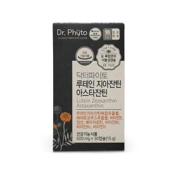 닥터파이토 루테인 지아잔틴 아스타잔틴 500mg x 30캡슐 1개 Ss (S19279228)