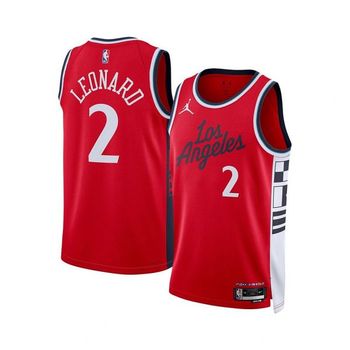 [해외] 조던 유니섹스 Kawhi Leonard 레드 LA Clippers 2024 25 스윙맨 저지 - Statement 에디션 210962