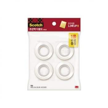 3M BA90RG13 초강력 다용도 테이프 3+1 SH1825R/18mmx25m 갑(20개입)