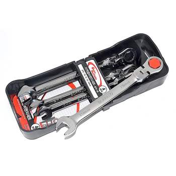 세신 547QEO55 플렉시블 기어라쳇렌치 세트 4pcs (10 12 13 14)