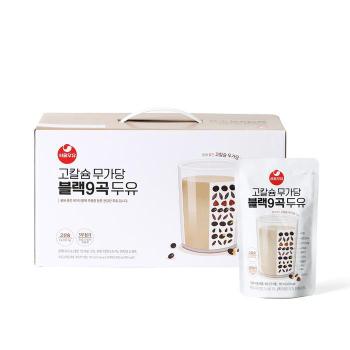 서울우유 고칼슘 무가당 블랙9곡 두유 190mlX20팩 (S37711695)