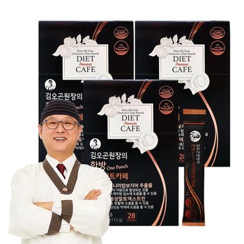 [본사직영] 김오곤 원장의 한방 다이어트 카페 84포 6주분