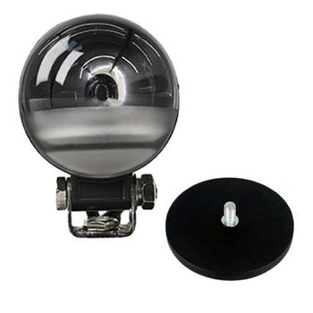 LED QPY571G1 작업등 작업차량 서치라이트 산업 안전 보조등 레드 고정자석 88mm