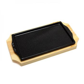 맥반석신형 사각장어판 조 주물팬 콘치즈팬 4호 240