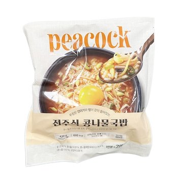 피코크 전주식 콩나물 국밥 420g 아이스박스포장_27050290