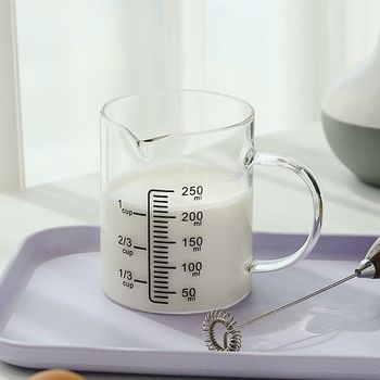 내열 유리 컵 계량유리 250ml