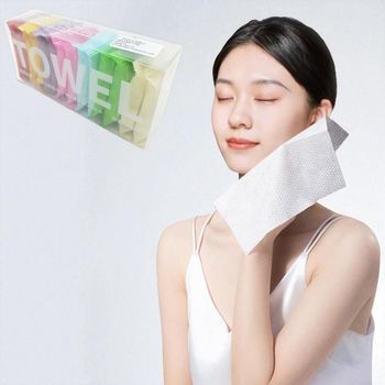 휴대용 압축 수건 캠핑 여행 다용도 코인 소형 타올 14장