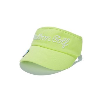 말본골프썬캡 CQK M5142PVS20LME 스크립트 볼마커 바이저 LIME (WOMAN)