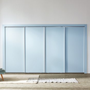 (주)엔아이 엔아이 폼프 멤브레인 슬라이딩 붙박이장 30cm