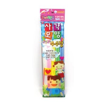 자재 도너랜드 1500 칼라공작 수수깡 사각/10개입 박