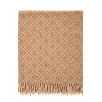 토리버치 모노그램 베이지 머플러 153255095