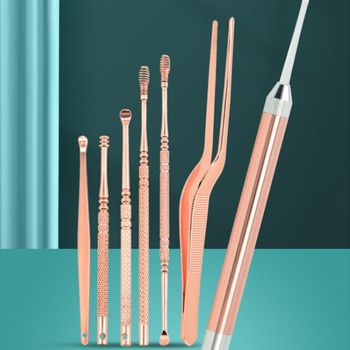 불빛나는 LED귀이개 귀청소세트 귀후비개 귀지제거 내시경귀이개 불빛나는귀이개 편리한귀이개