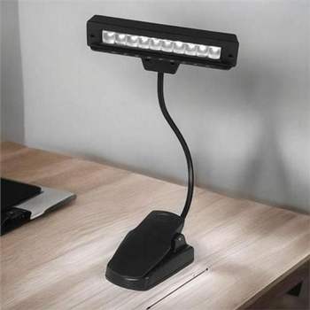 led 집게 스탠드 독서실 스탠드 클립형 학습용 휴대용 독서등 간편