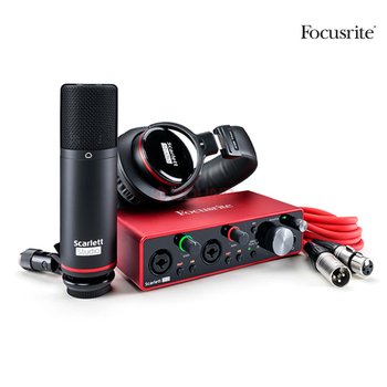 [Focusrite] Scarlett 2i2 Studio 포커스라이트 스칼렛 스튜디오 2i2 3세대 오디오 인터페이스