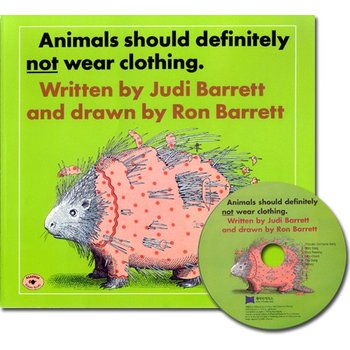 노부영 Animals Should Definitely Not Wear Clothing (Paperback&CD)