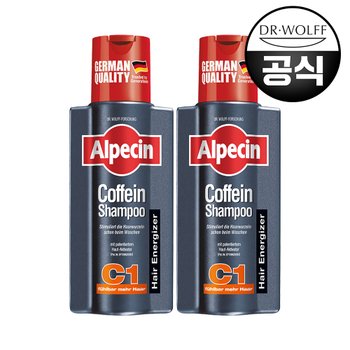 알페신 카페인 샴푸 C1 (모발 강화) 250ml X 2