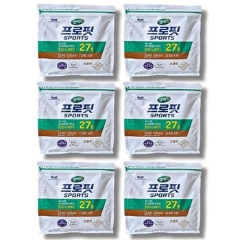 [보리담다] 셀렉스 프로핏 파우더 초콜릿 1kg 23일분 6개
