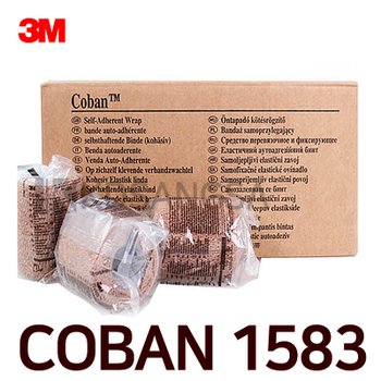 3M 3M 코반 1583 자가점착붕대 3인치 24롤 자가접착붕대