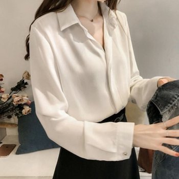 블라우스 셔츠 여자 카라 DS BB129