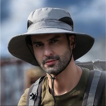 메쉬 벙거지 모자 사파리 캠핑 스냅챗 자외선차단벙거지 낚시커플모자 등산챙모자 캠핑벙거지 메