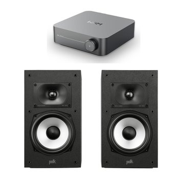 WiiM(윔) AMP + 폴크오디오 XT20 하이파이 네트워크 오디오