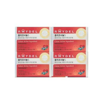 레이델 폴리코사놀 5 200mg x 30정 X 4개 -AO- (S49830197)
