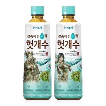HK이노앤 헛개수 500ml 48개 X 레이븐2 제휴 이벤트