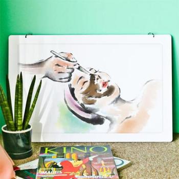 아트박스/꾸밈 nt220-행잉액자_나를사랑하자2(관리받자)(사각가로