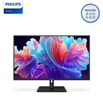 필립스 32E1N1800 4K UHD 보더리스 HDR 시력보호 무결점 스피커 컴퓨터 모니터