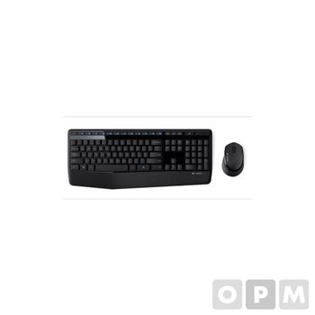 소모품 로지텍 무선 데스크탑 콤보 MK345/USB 포트