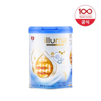 [오늘출발] [공식] 일루마 분유 1단계 800g, 1통