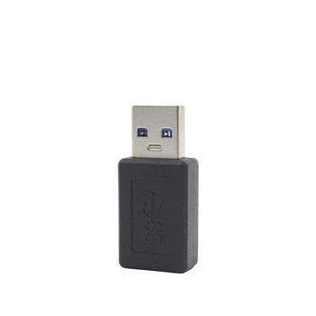 USB3.1 TypeC 변환젠더 C타입 FtoUSB 3.0 Black IF353 유에스비
