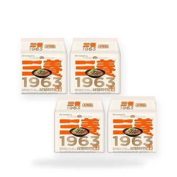 <b>삼양</b><b>라면</b> <b>1963</b> 프리미엄 우지<b>라면</b> 16개입(AD)