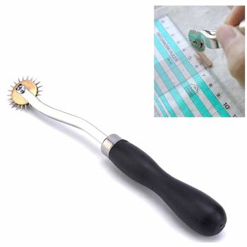 [자체]마킹휠 가죽 종이 헝겊 공예 라인 기어 룰렛 바느질