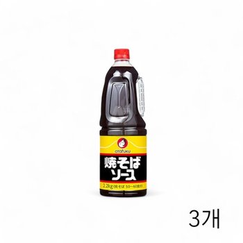 오타후쿠 야끼소바소스 2.2Kg X 3개 야키소바 소스 요리레시피 일본소스 볶음우동소스