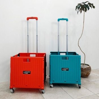 고품질 시앵 스피니4륜 박스형캐리어 접이식쇼핑카트 4바퀴장 (WFDE3B4)