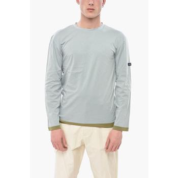 [해외] 나마체코 긴팔 티셔츠 NS253200N1219 5005 Light blue