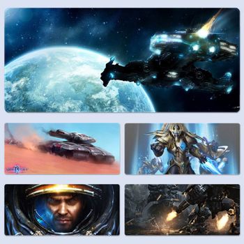 스타크래프트 게이밍장패드 2XL 900x400x4mm 장패드주문제작