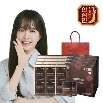 [농협홍삼] 한삼인 봉밀절편홍삼 20g 6입 4세트+쇼핑백