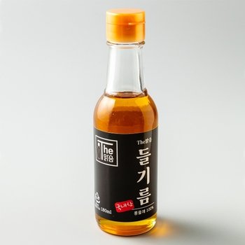 [더맑음] 들기름 180ml (국내산)