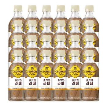 조지아 크래프트 라떼 470ml x24개 (S17398216)