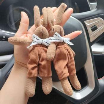 토끼 인기 리본 봉제 인형 감성 키링링 가방키링 열쇠