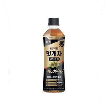 광동 더 진한 헛개차 골든라벨 500ml x 5개