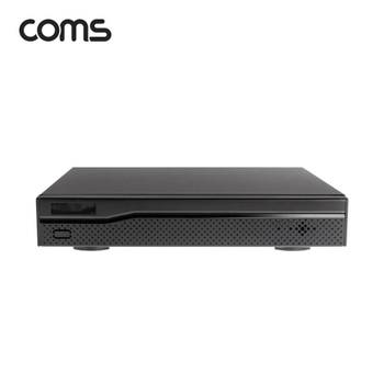 Coms 녹화기 비디오레코더 dvr본체 Coms NVR CCTV PoE 기능지원 FULL HD 8채널 H.265